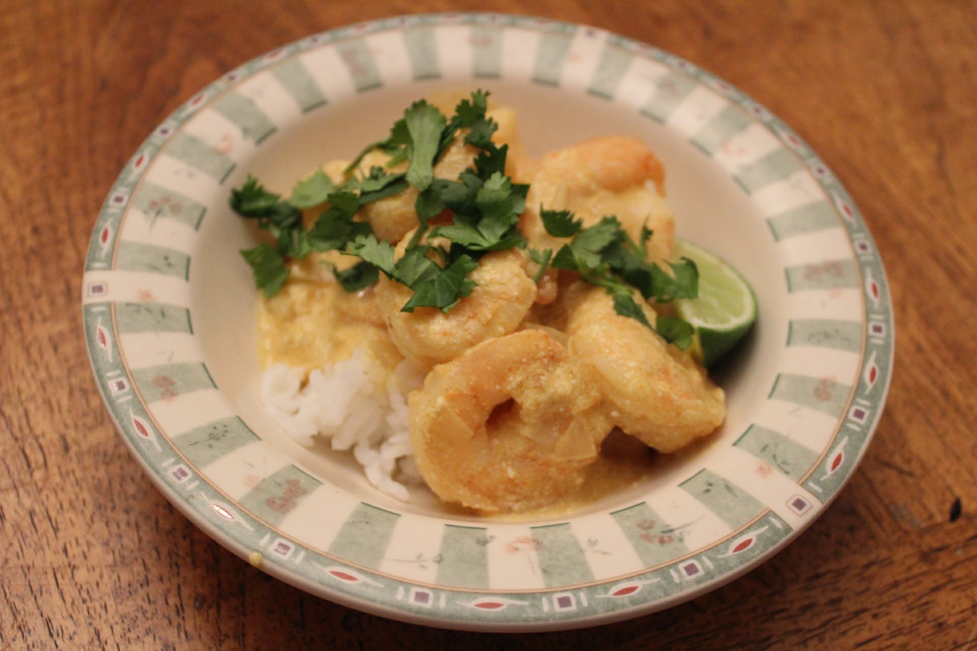 Thai-Inspired Shrimp Coconut Curry - Cooking...Yay!